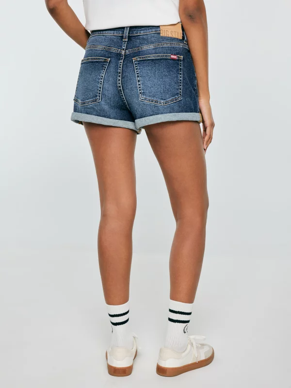 Szorty damskie jeansowe niebieskie Ayako 403