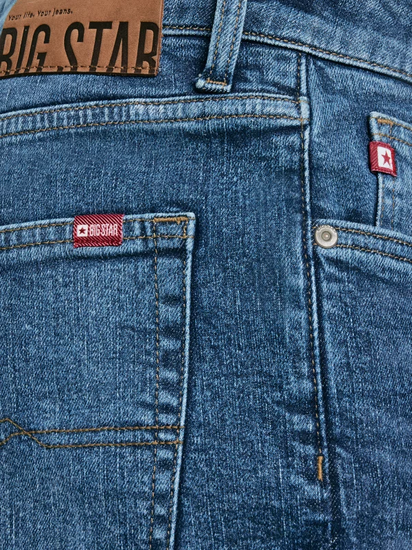 Szorty męskie jeansowe niebieskie Aden 449