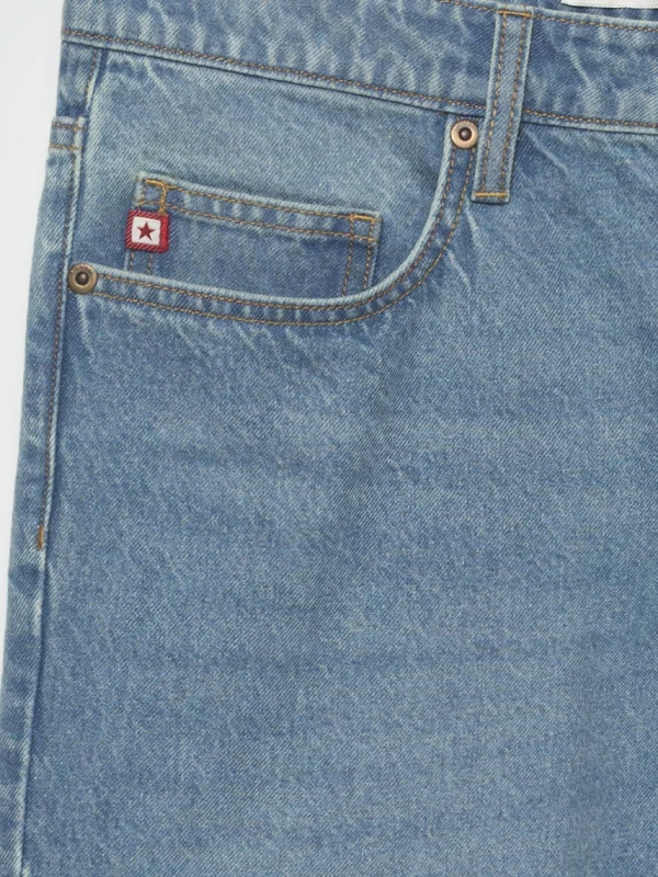 Szorty męskie jeansowe niebieskie Colter 310