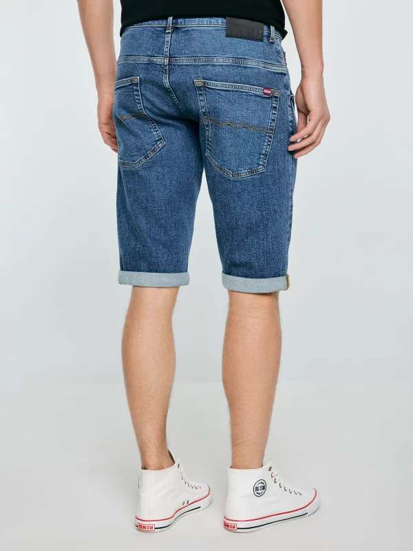 Szorty męskie jeansowe granatowe Conner 581