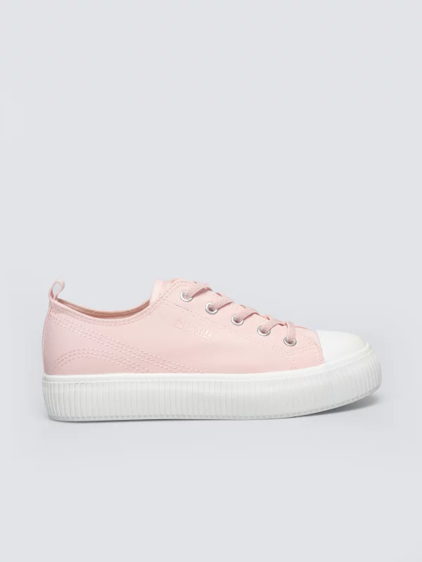 Trampki damskie wsuwane różowe TT374109 600