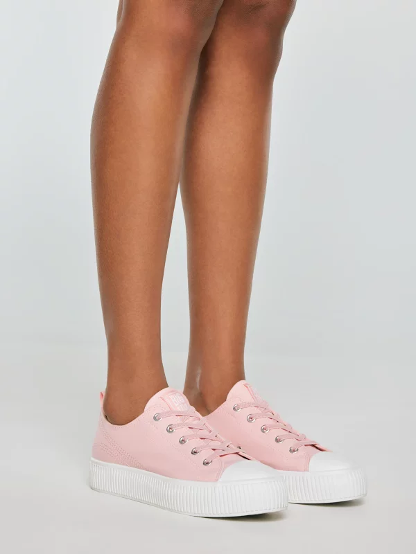 Trampki damskie wsuwane różowe TT374109 600