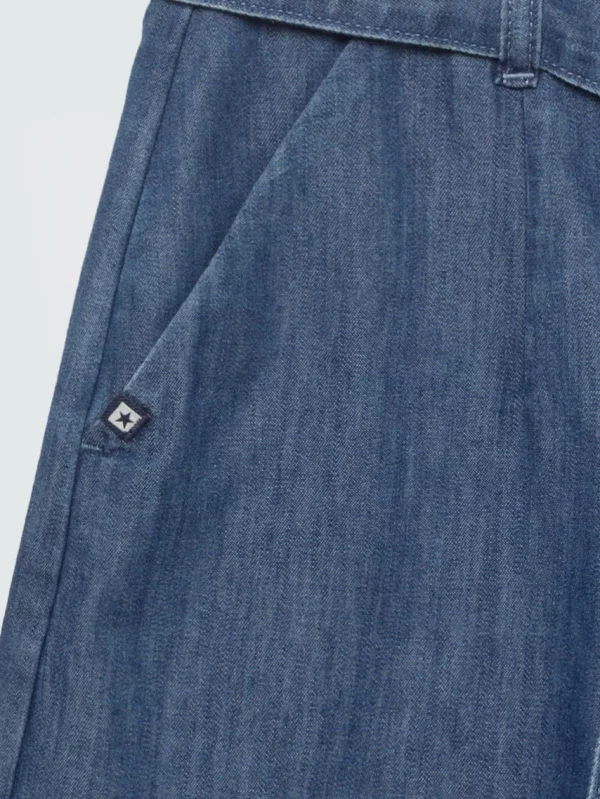 Szorty damskie jeansowe granatowe Linasa 544