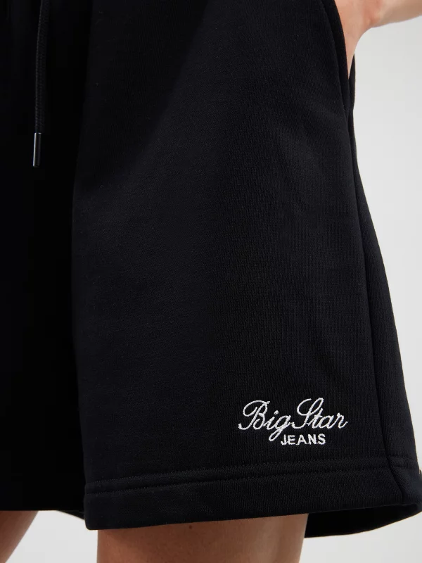 Szorty damskie dresowe czarne Arisala 906