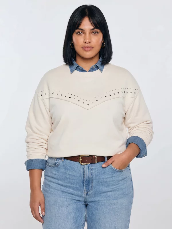 Bluza damska z linii Authentic perłowa Frolia 103