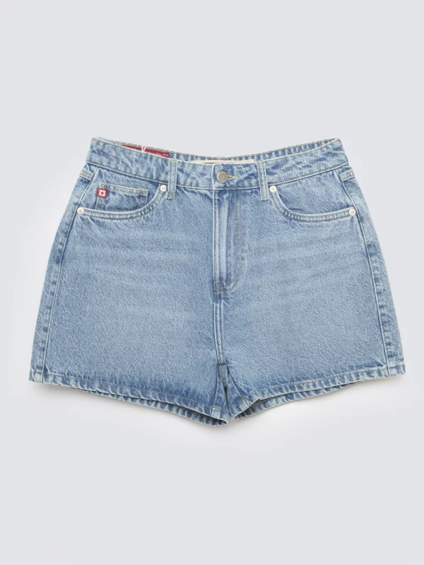 Szorty damskie jeansowe niebieskie Authentic Girl 393