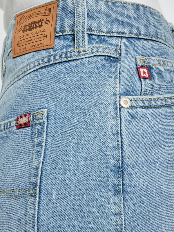 Szorty damskie jeansowe niebieskie Authentic Girl 393
