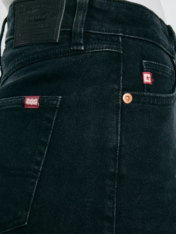 Szorty damskie jeansowe czarne Authentic Girl 989
