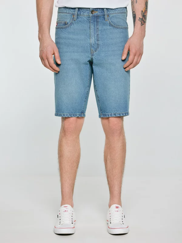 Szorty męskie jeansowe niebieskie Colter 310