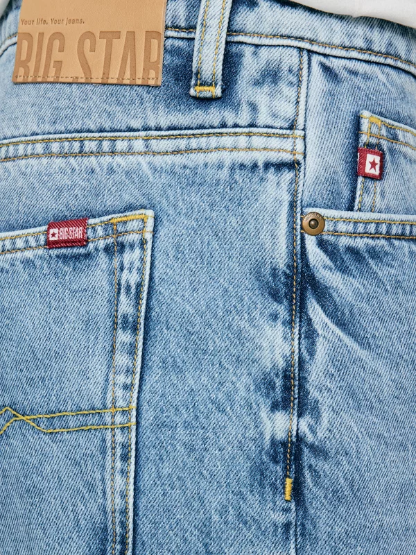 Szorty męskie jeansowe niebieskie Deneez 190