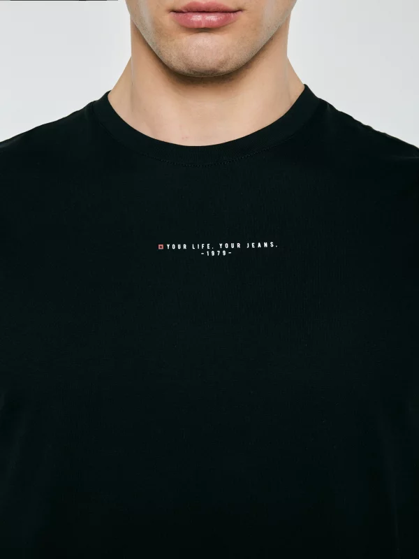 Koszulka męska bez rękawów czarna Irrer 907