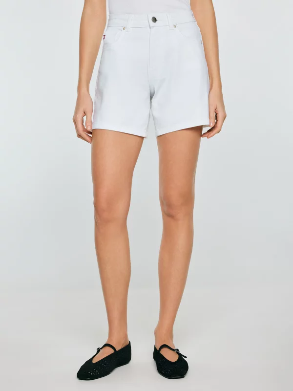Szorty damskie jeansowe białe Soleil 815