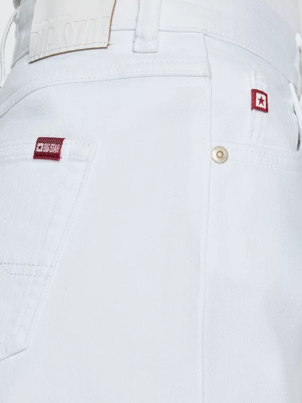 Szorty damskie jeansowe białe Soleil 815