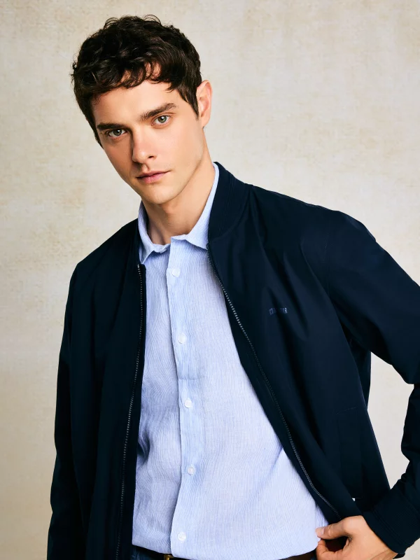 Kurtka męska bomber granatowa Kamden 403