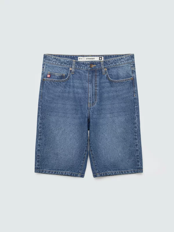 Szorty męskie jeansowe niebieskie Colter 410