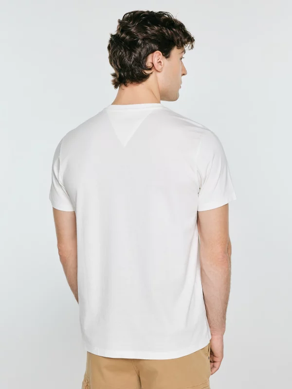 Koszulka męska z nadrukiem biała Regger 100