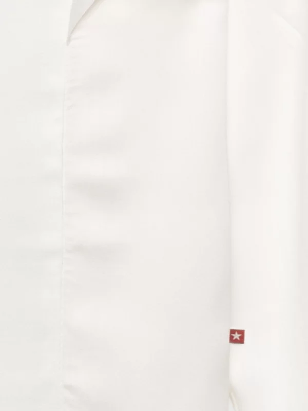 Bluzka dziewczęca z falbankami biała Safie 100