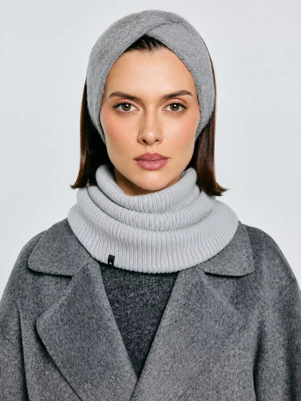 Szalik damski szary Rosebel 901/ Roseline 901/ Basila 901