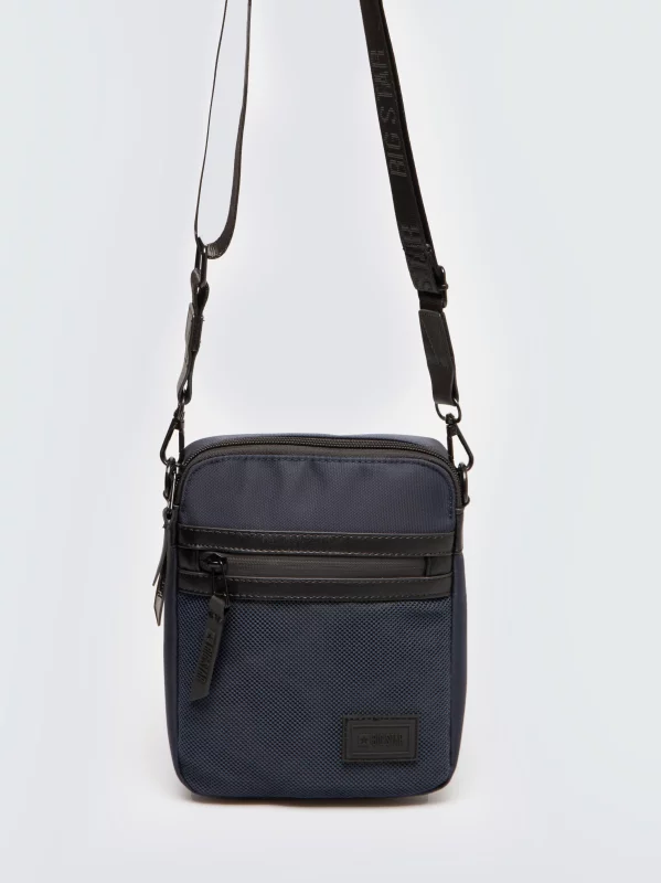 Torba męska typu crossbody granatowa Wotino 403