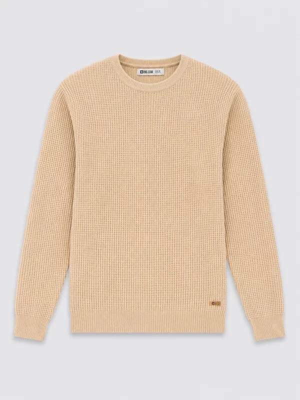 Sweter męski beżowy Stanson 801