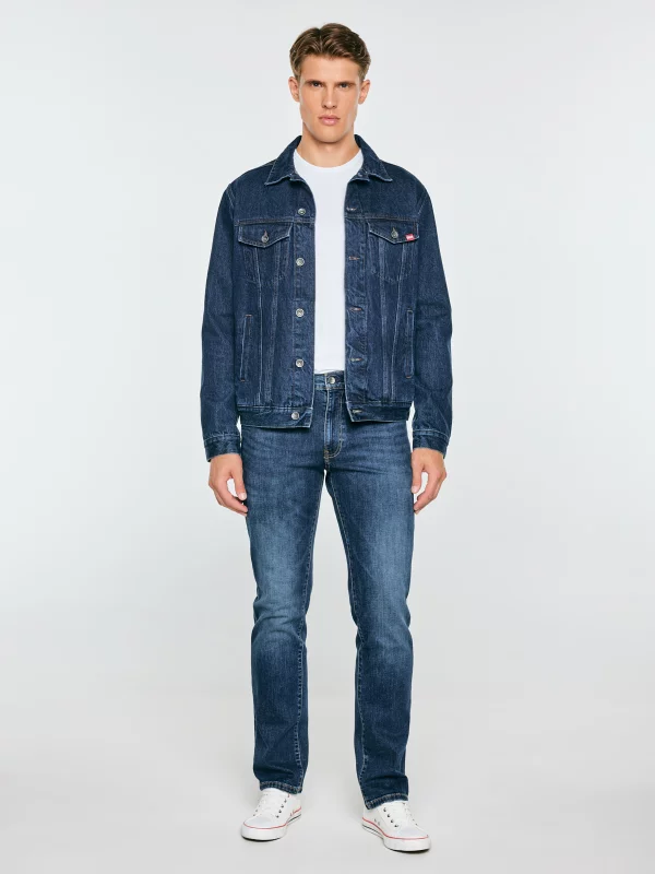 Kurtka męska jeansowa granatowa Charlie 564