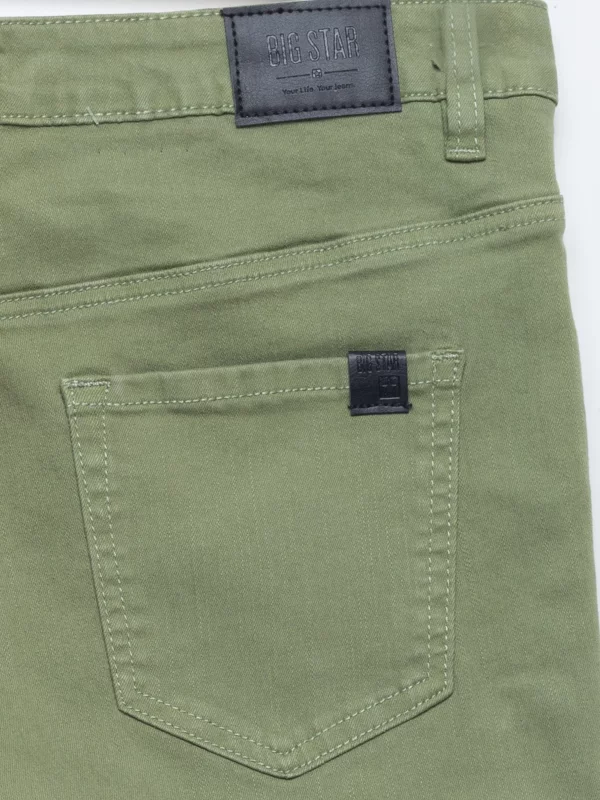 Szorty damskie jeansowe zielone Kira 357