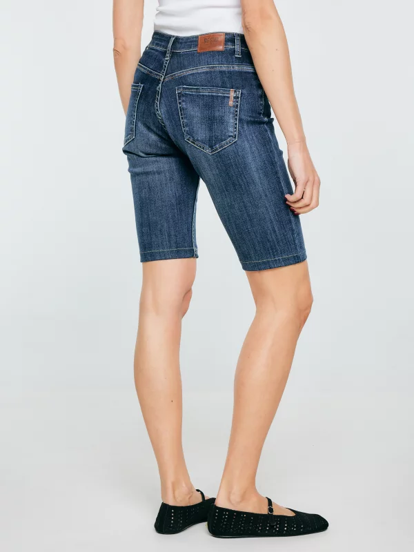 Szorty damskie jeansowe niebieskie Camille 454