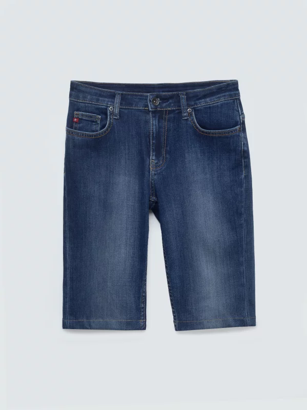 Szorty damskie jeansowe niebieskie Camille 454