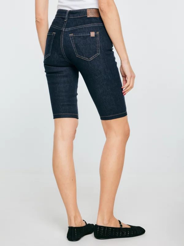 Szorty damskie jeansowe granatowe Ingrid 877