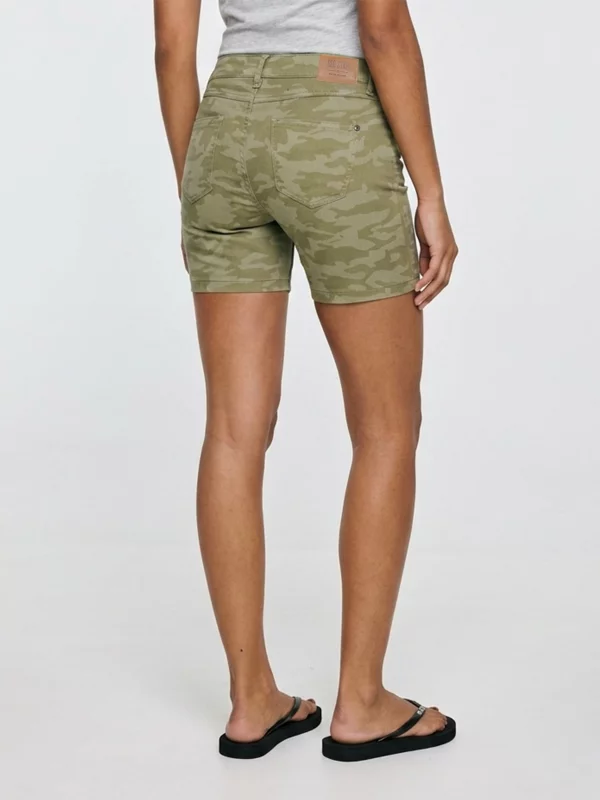 Szorty damskie jeansowe khaki Arla 397