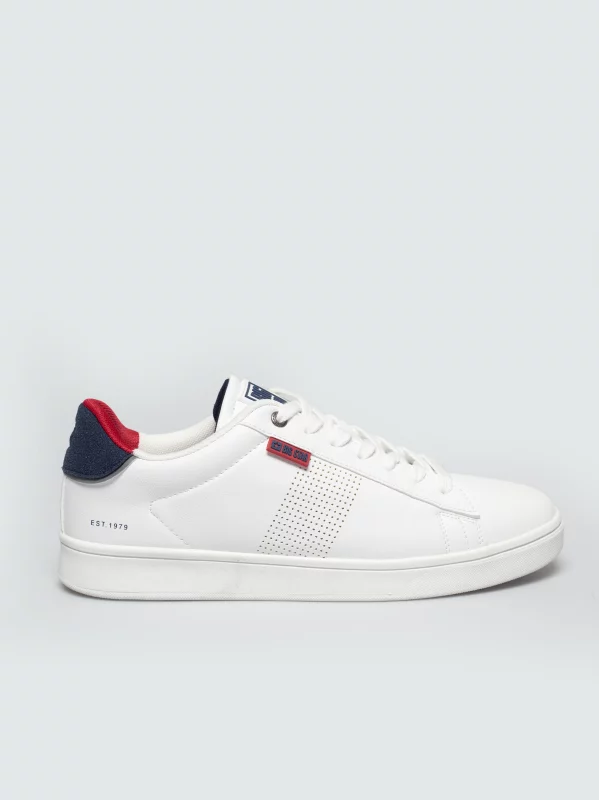 Sneakersy męskie białe UU174038 101