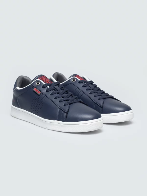 Sneakersy męskie granatowe UU174039 403
