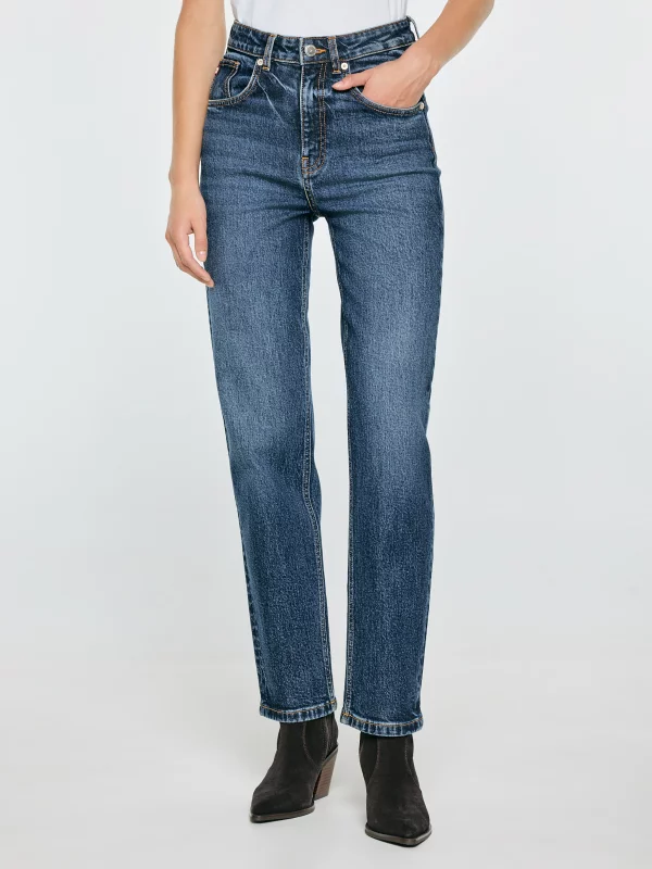 Jeansy damskie granatowe Avril 508