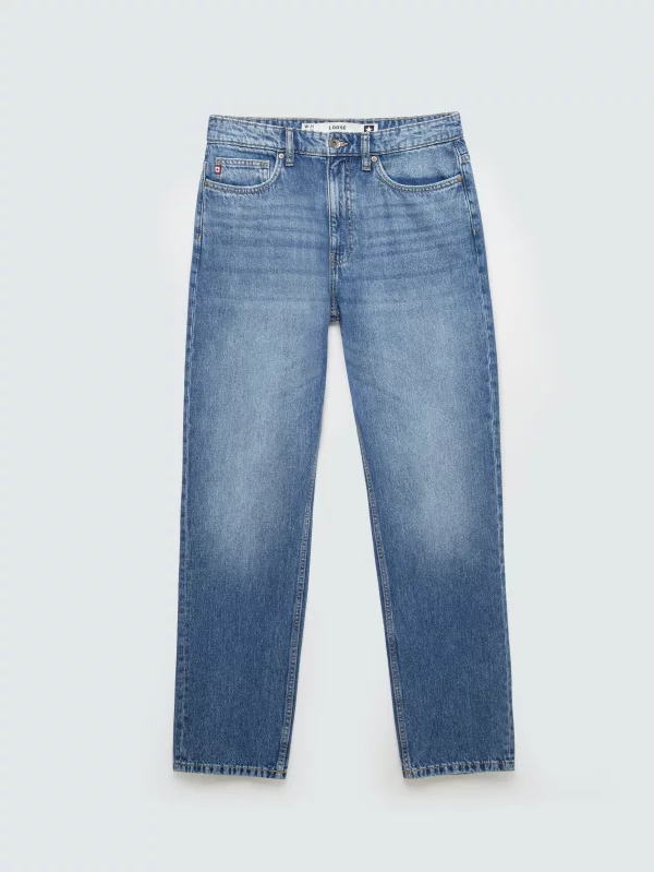 Jeansy męskie loose niebieskie Zack 439