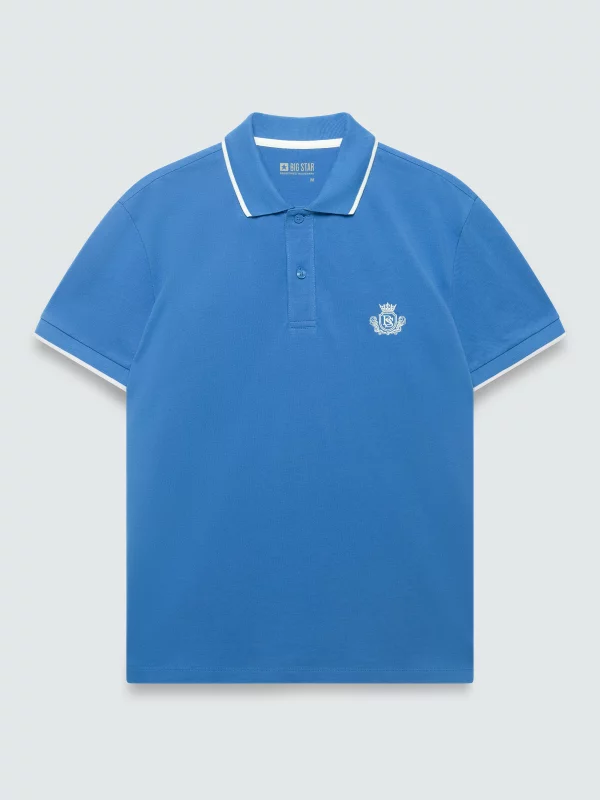 Koszulka męska polo niebieska Seller 401