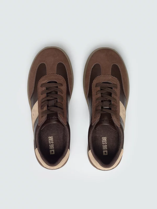 Sneakersy damskie brązowe UU274014 803