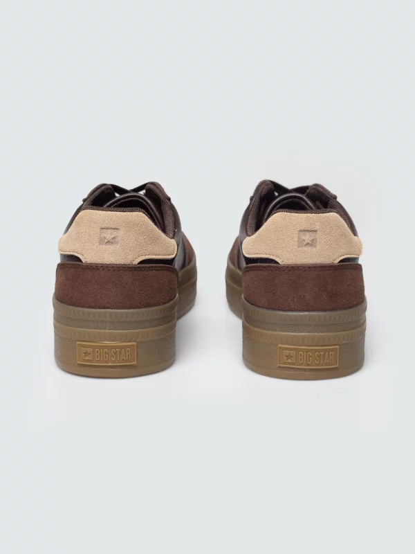 Sneakersy damskie brązowe UU274014 803