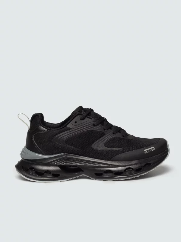 Sneakersy męskie czarne RR174022 906