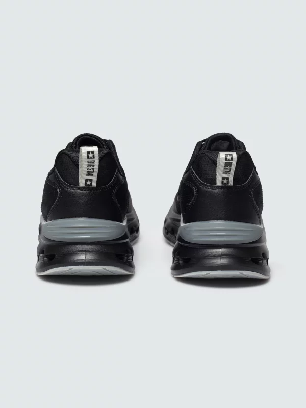 Sneakersy męskie czarne RR174022 906