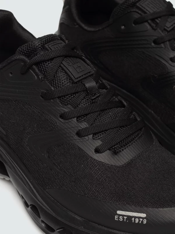 Sneakersy męskie czarne RR174022 906