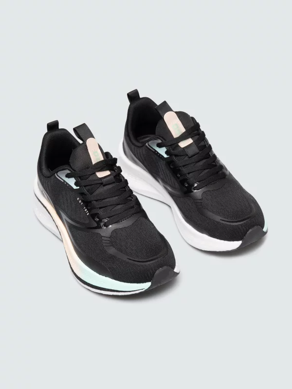 Sneakersy damskie czarne  RR274A160 906