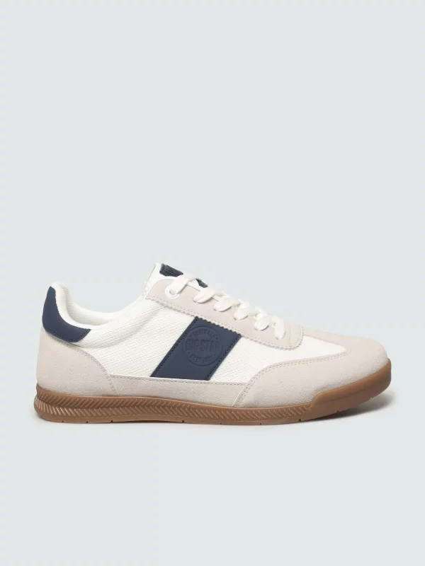 Sneakersy męskie białe TT174305 101