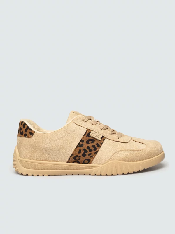 Sneakersy damskie beżowe TT274266 801