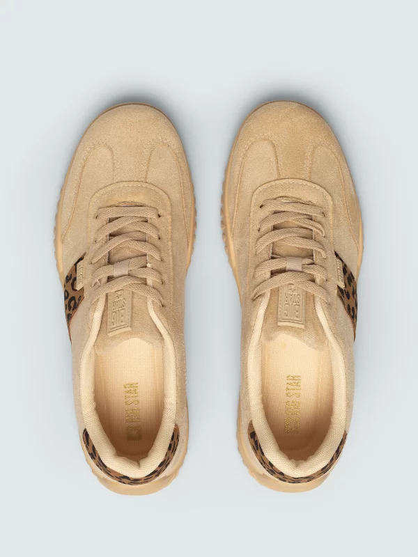 Sneakersy damskie beżowe TT274266 801