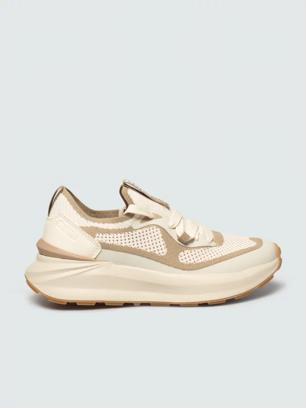 Sneakersy damskie beżowe TT274571 801