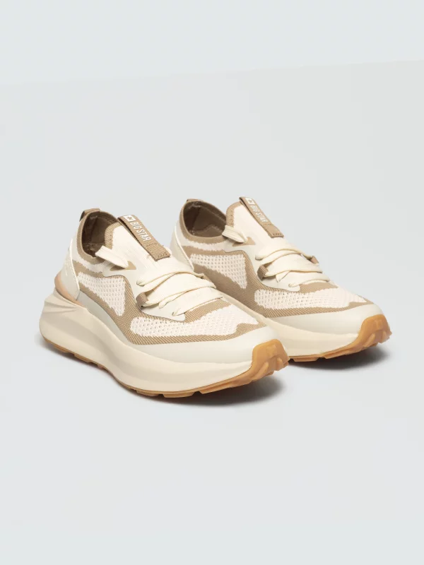 Sneakersy damskie beżowe TT274571 801
