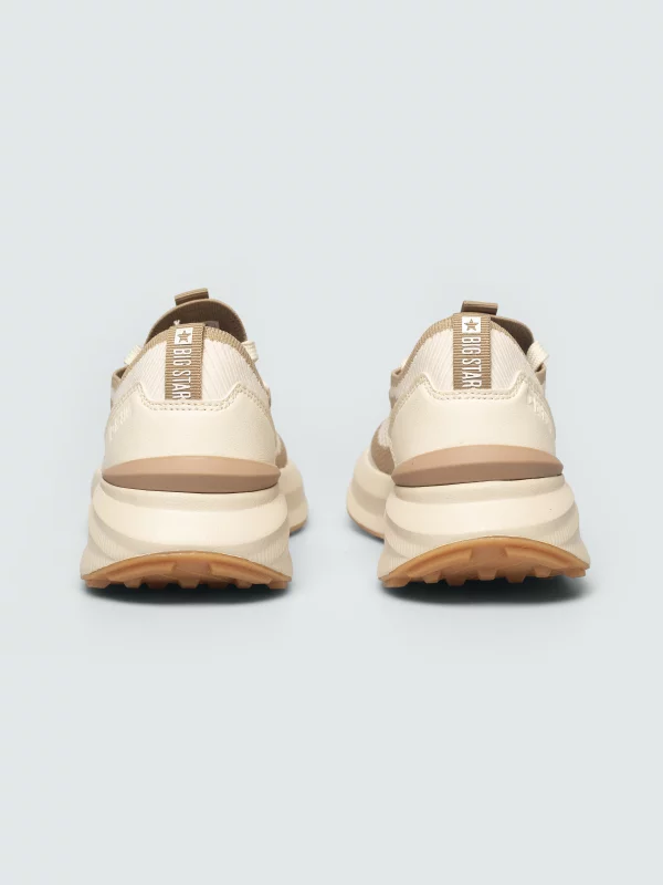 Sneakersy damskie beżowe TT274571 801