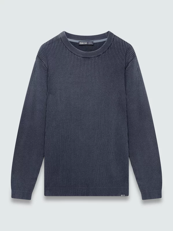 Sweter męski bawełniany granatowy Kirk 404