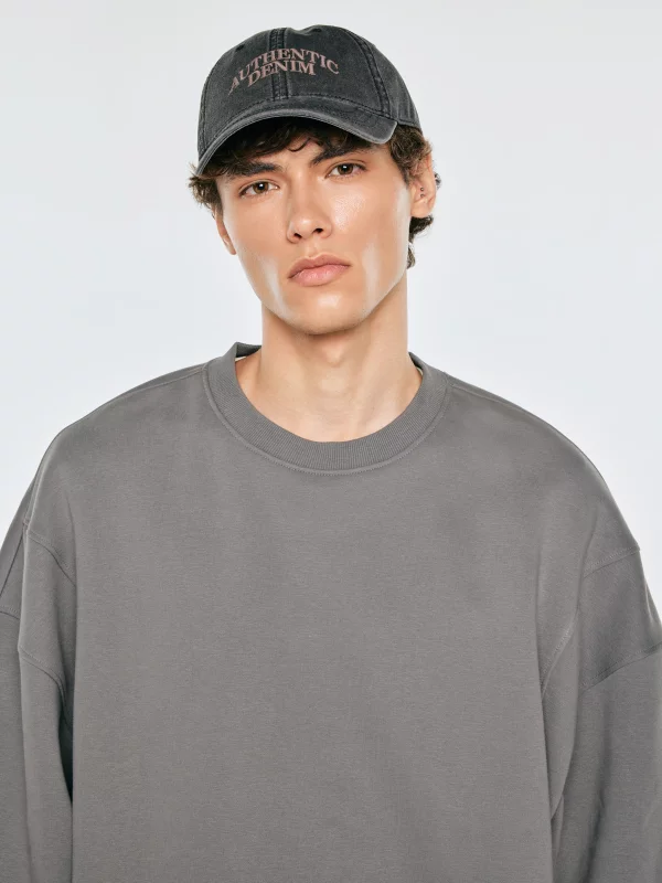 Bluza męska oversize szara Mihael 903