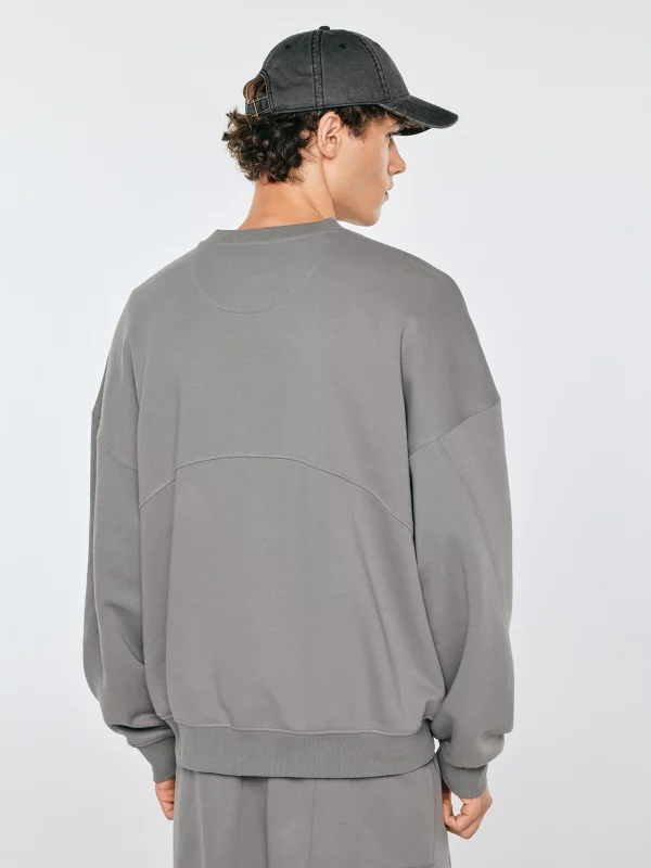 Bluza męska oversize szara Mihael 903